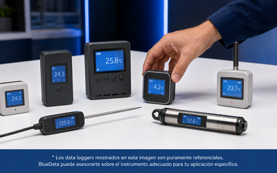 Comparación de distintos modelos de data logger referenciales para elegir el instrumento correcto según industria y aplicación específica en Chile