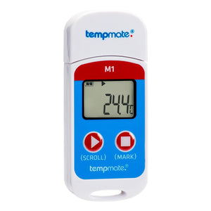 Tempmate.®-M1 batería reemplazable