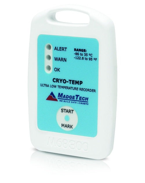 Cryo-Temp data logger para temperatura ultra-baja