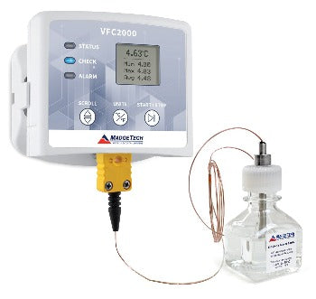 VFC2000 data logger temperatura para monitoreo vacunas